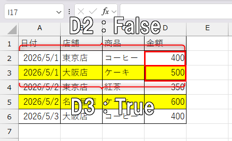 複合参照の動き